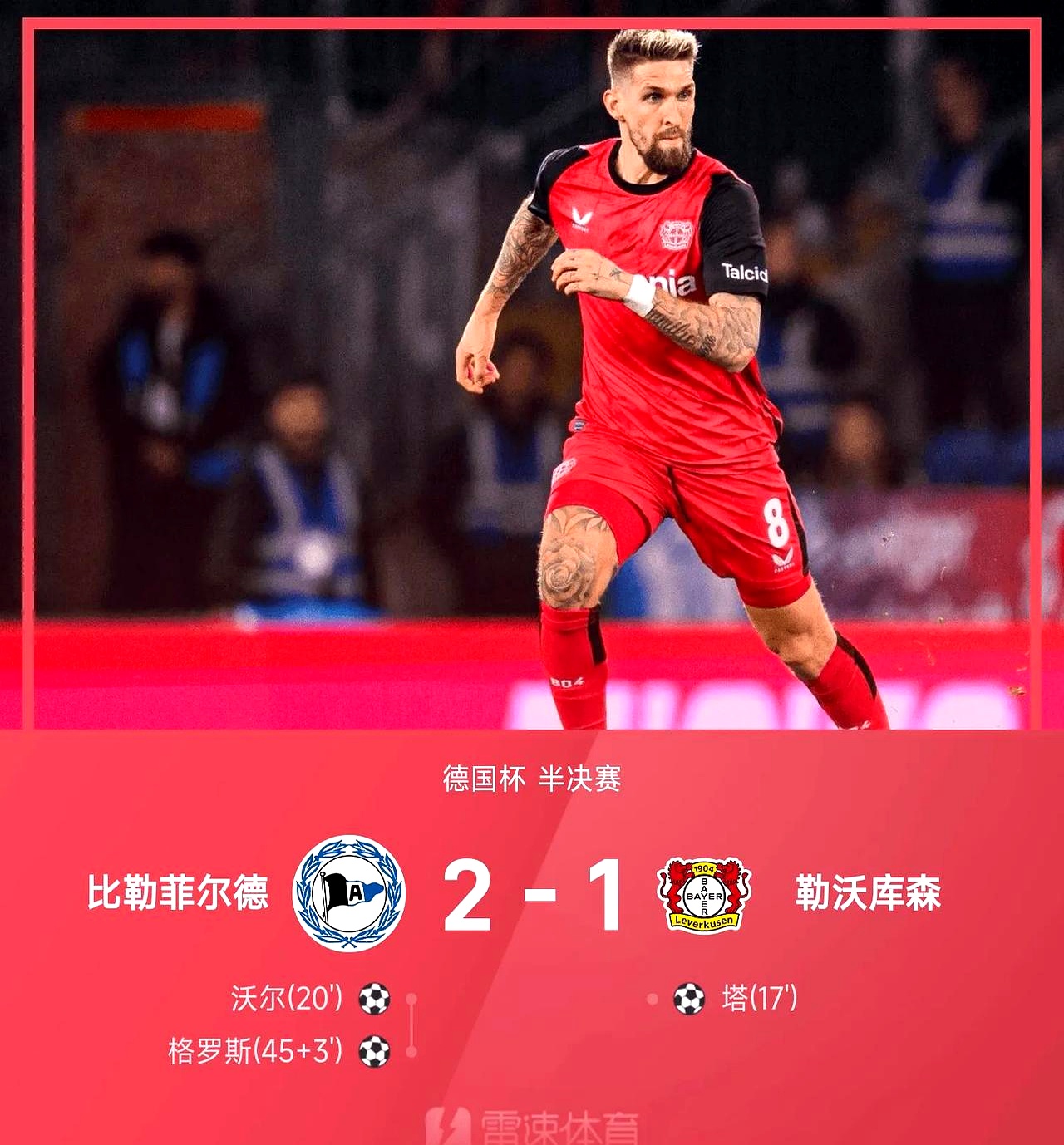 勒沃库森豪取三分，走向胜利的简单介绍