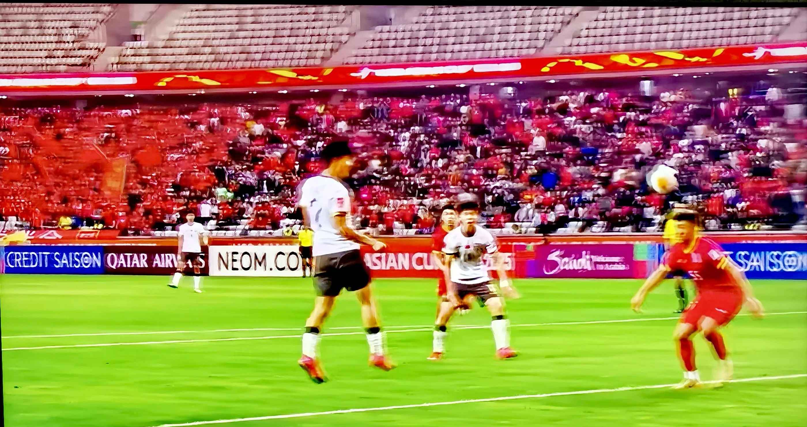 亚洲足球联赛中的重要战胜